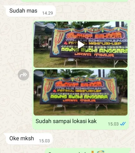 Pengiriman Papan Bunga Karangmekar Cimahi Tengah