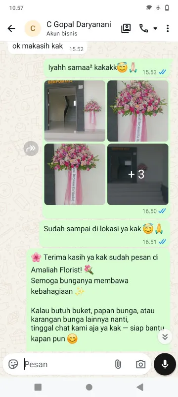 Pengiriman Karangan Bunga Karangmekar Cimahi Tengah
